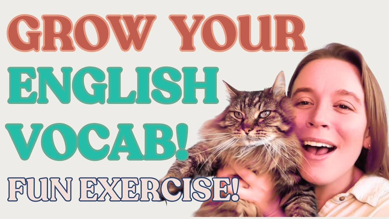 GROW your English Vocabulary! FUN, Visual Exercise!