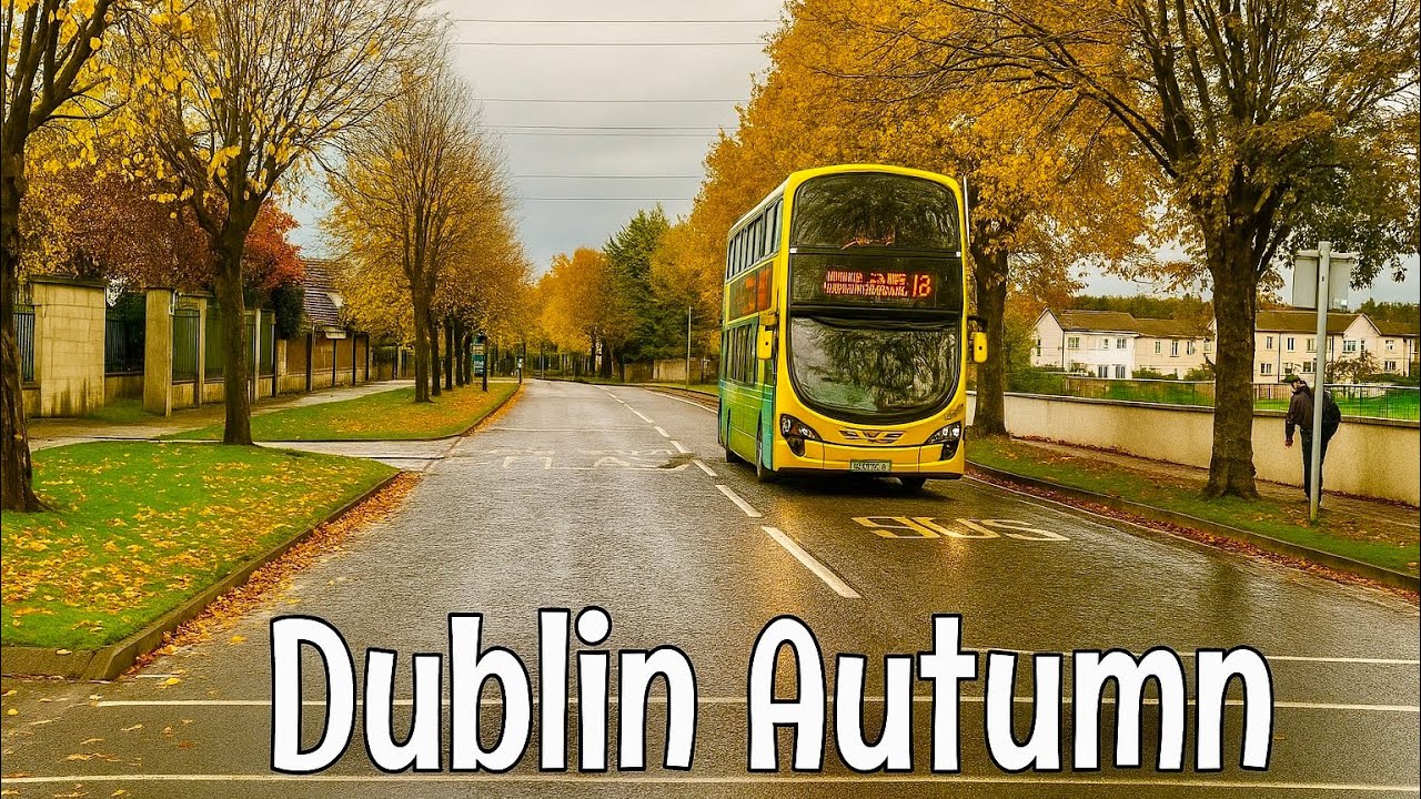 4K Driving Tour Dublin Ireland Oct 2025 | Santry to Clondalkin | Autumn drive | Dash Cam Ireland