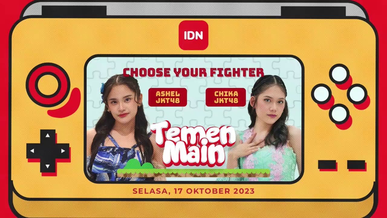 IDN Live Ashel & Chika JKT48 | TEMEN MAIN | 17 Oktober 2023 - YouTube