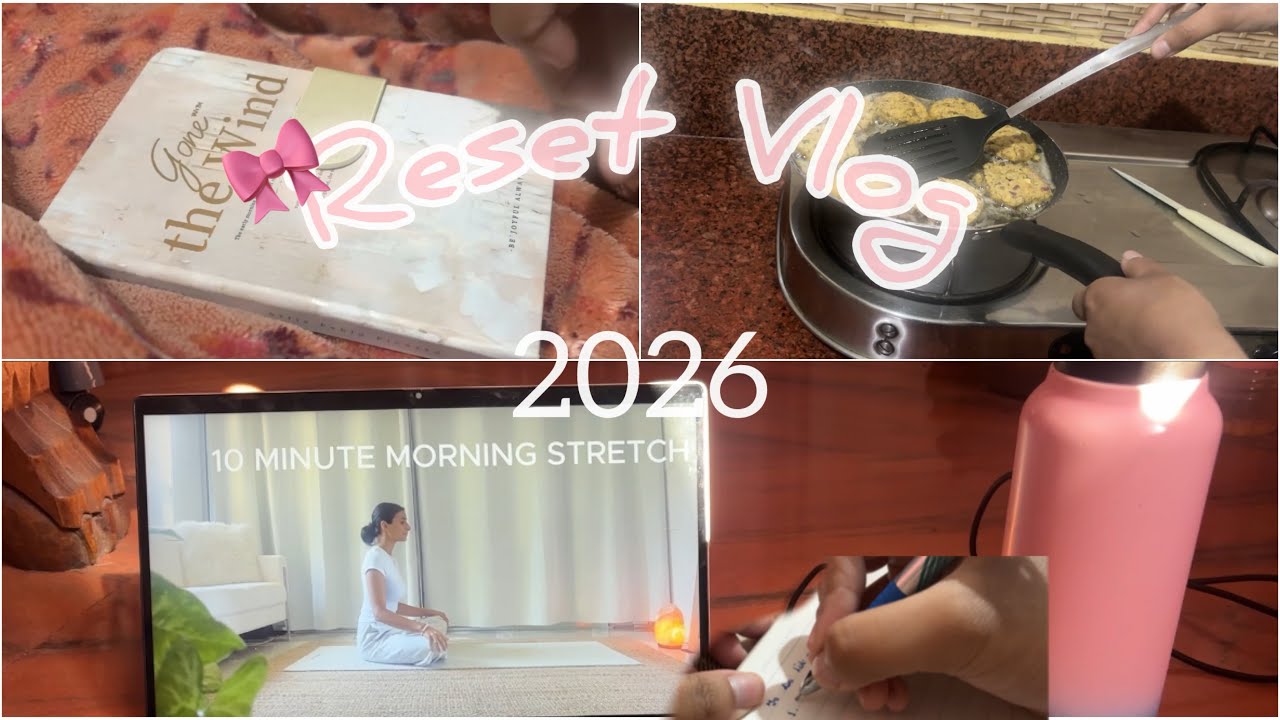 My Reset Vlog 2026🌷| Cooking, exercising, skincare ✨