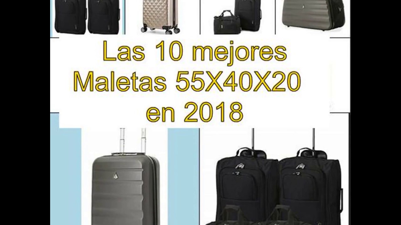 7 Maletas de 55x40x20: ¿cuál elegir en 2022? - Mundo Equipaje