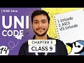 L014 | Unicode Explained | ASCII vs Unicode | Class 9th | ICSE | Computer Applications | Java