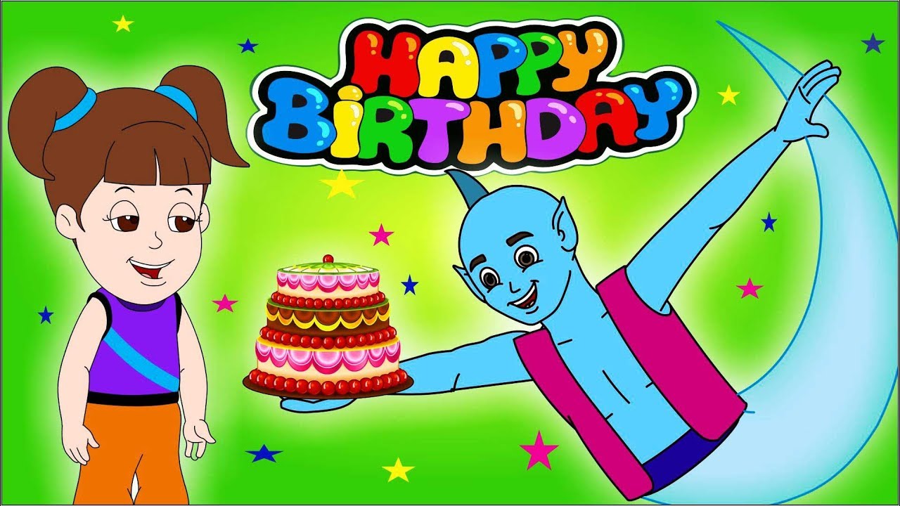 Happy Birthday with Genie | Hindi Birthday Song | Jingle ...