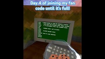 Day 4 of joining my fan code until it