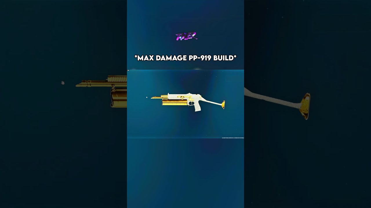 THE MAX DAMAGE PP 919 BUILD On WARZONE Warzone Callofduty Bo6 Rebirthisland Cod Shorts