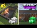 BUILDING IRON FARM &amp; VILLAGER TRADING HALL | MINECRAFT SURVIVAL GAMEPLAY #3 | BLACK GAMING
