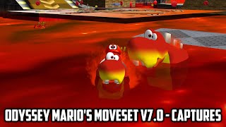 ⭐ Super Mario 64 PC Port - Mods - Odyssey Mario's Moveset v7.0.0 - Captures - 4K 60FPS