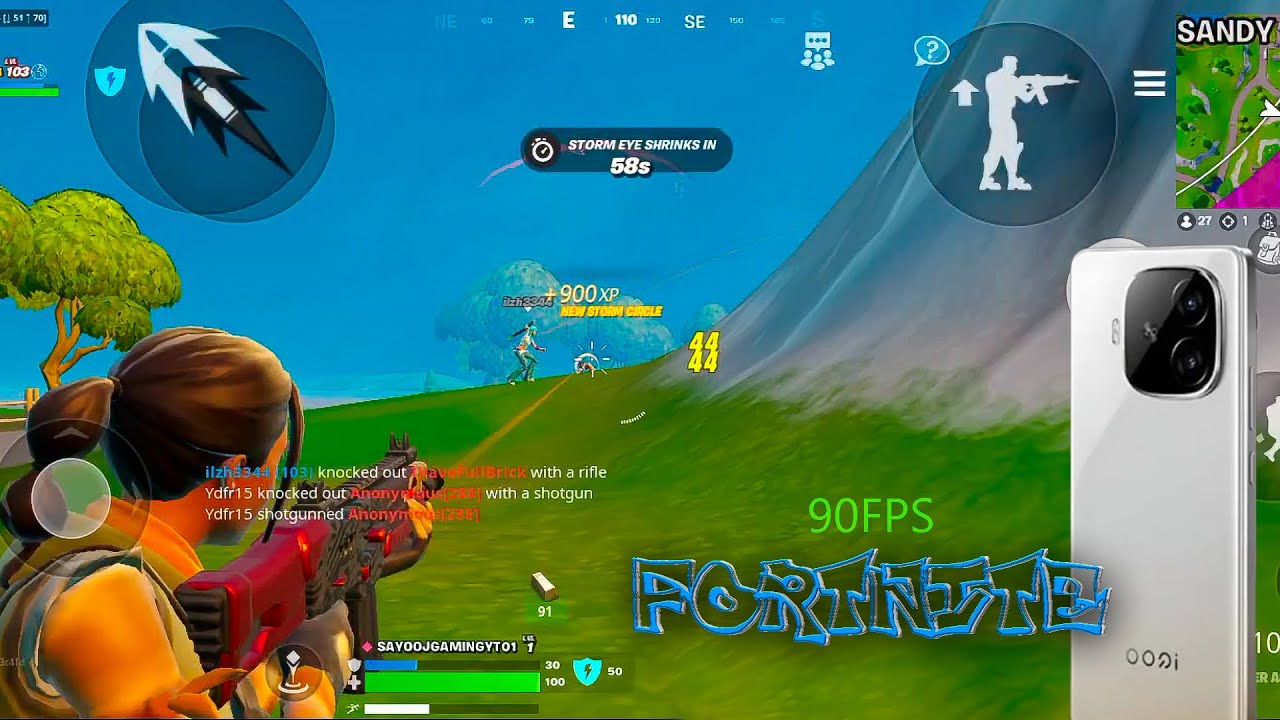 Can IQOO Z9s Pro Handle Fortnite? 90 FPS Gameplay Test! YouTube