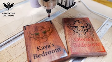 Making a sign on desktop CNC router. Epoxy resin project