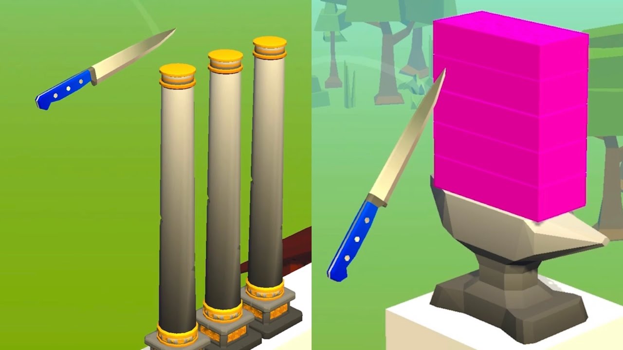 Robux Knives Satisfying and Relaxing slicing game YouTube