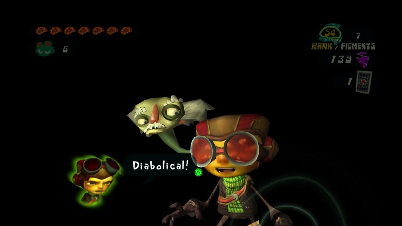 Psychonauts - Unused Advice Dialogue
