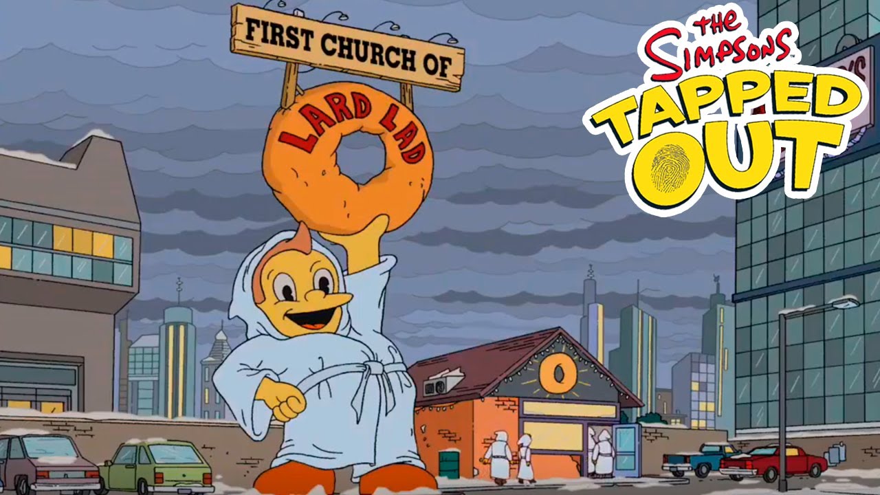 The Simpsons Tapped Out Community Prize First Church of Lard Lad