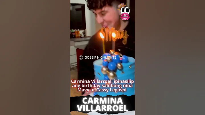 Carmina Villarroel, ipinasilip ang birthday salubong nina Mavy at Cassy Legaspi