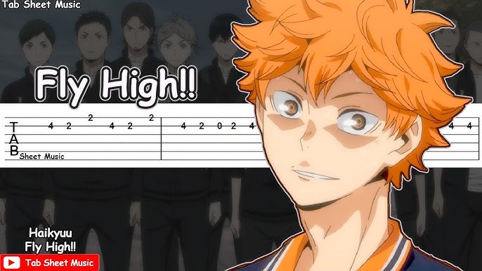 Stream Haikyuu!! Opening 4 - FLY HIGH!! - (Acoustic Guitar Cover