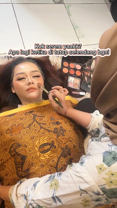 AUTO PANIK GAK TUH 🤣 BY INTAN MAKEUP BOGOR #riaspengantin #shorts