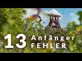 13 FOTOGRAFIE ANFÄNGER FEHLER