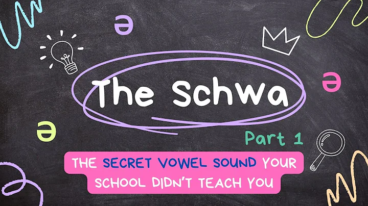 The Schwa: The Secret Vowel Sound Your School Didn't Teach You - Part 1 #readingenglish #phonics