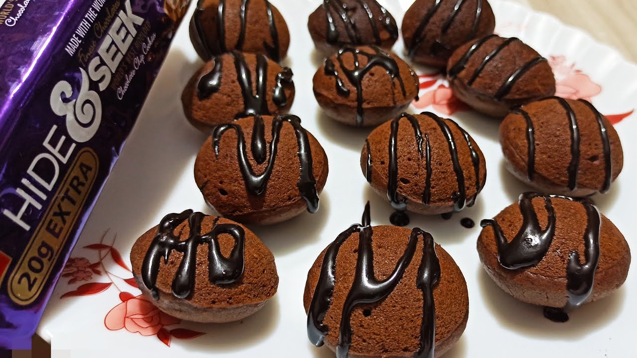 Hide And Seek Biscuit Mini Cake In Appam Pan Using Baking Powder Without Eno Egg Oven Youtube