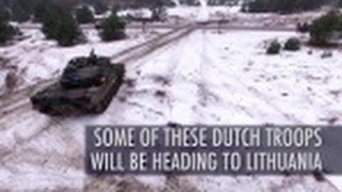 Dutch Troops Training in Poland, Master Version with Subtitles