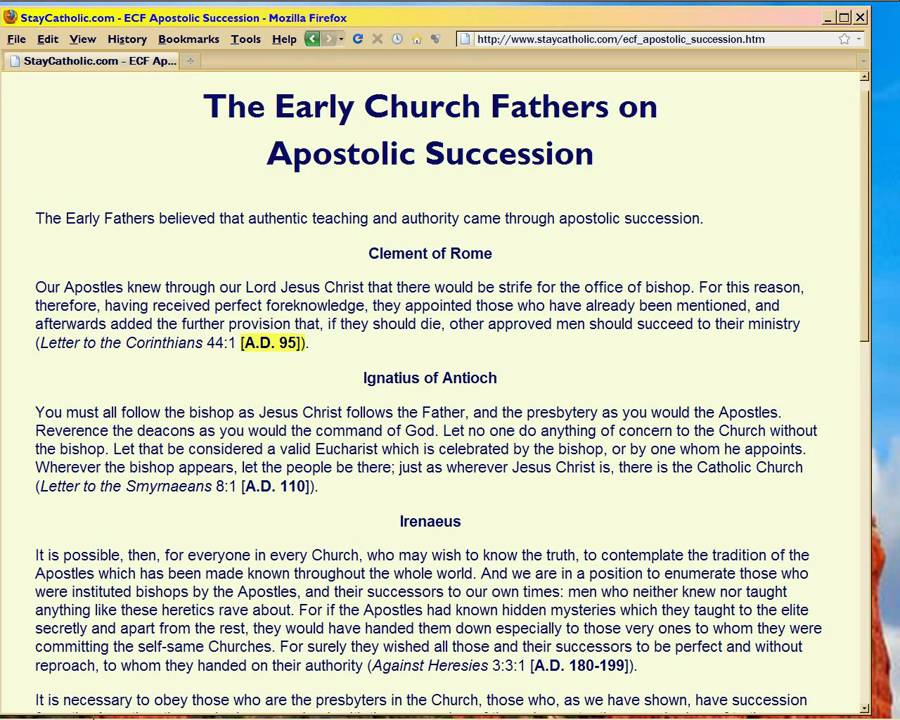 5 PopeM Apostolic Fathers Of Apostasy: Clement