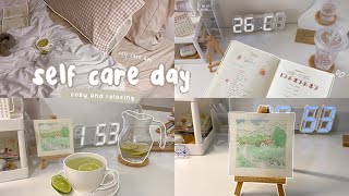 self care day with me  ⋆˚ cozy and relaxing ♡