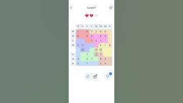 Quickplay: Number Sums level 27 #brainteaser #braintraining #puzzle #brainworkout #gameplay