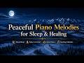 Frozen Silence ❄️ Beautiful Snowfall and Relaxing Piano Music for Meditation and Sleep