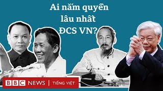 Ông Nguyễn Phú Trọng là TBT nắm quyền lâu nhất của ĐCS Việt Nam?