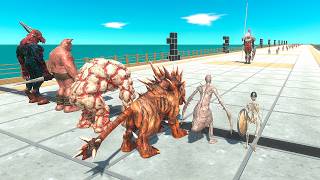 Every Faction vs Spartan Warrior Challenge - Animal Revolt Battle Simulator screenshot 2