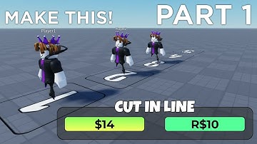 How to make a Line Simulator game Part 1 (Roblox Studio)