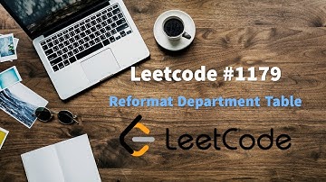 MySQL - Leetcode 1179- Reformat Department Table