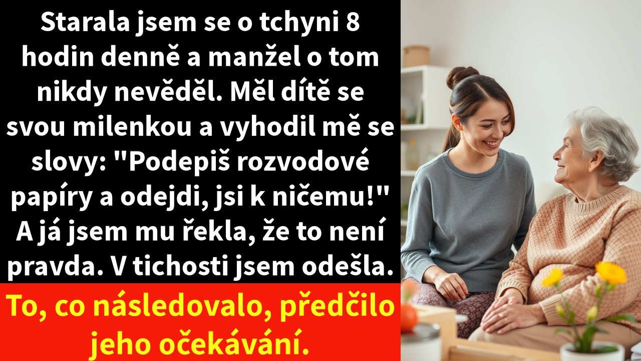 „Tady máš rozvodové papíry. Moje nová žena se o všechno postará, takže vypadni, ty zbytečná ženská.“ Manžel mi je podal s úšklebkem, zatímco vedle něj stála těhotná milenka. Patnáct let jsem se...