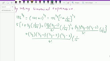 Binomial theorem : - ( n th root of a number ; Solving problems ) - 30.