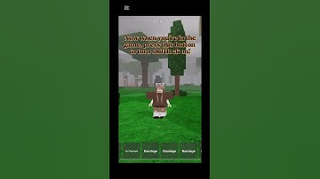 How to get shiftlock on mobile in 99 nights in the forest! ||#roblox #subscribe