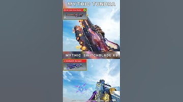 MYTHIC Tundra VS MYTHIC SWITCHBLADE X9#callofduty #codmobile #shorts #codm