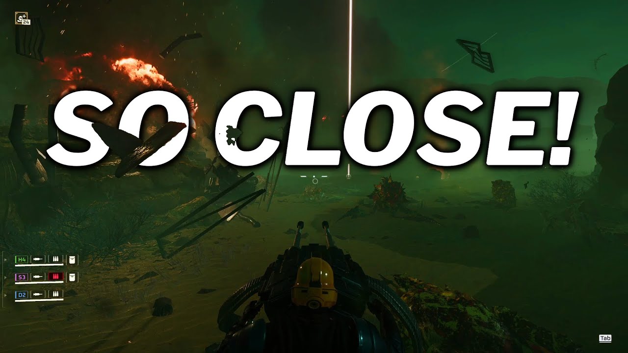 After 100 hrs of Helldivers 2, the 380mm barrage is still a gamble