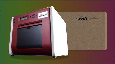 Maintaining & Moving the SwiftColor SCC-3000 Oversized Event Card Printer