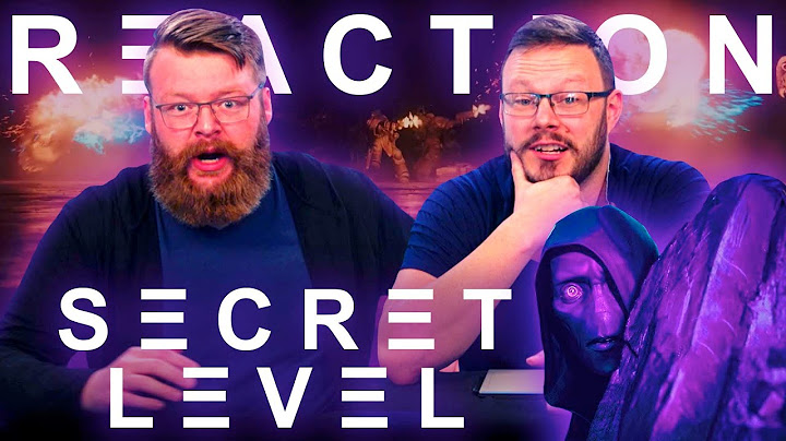 Secret Level - Teaser Trailer REACTION!!