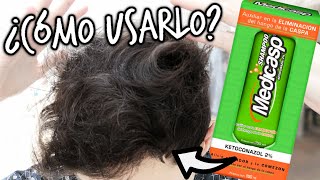 Shampoo con KETOCONAZOL Como Usarlo para la CASPA y CAIDA de CABELLO | Champu MEDICASP