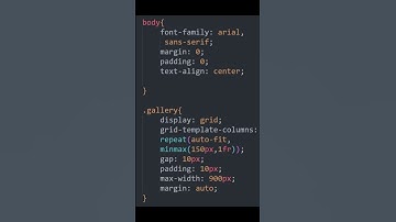 “Responsive Image Gallery with CSS Grid” #shorts #ytshorts