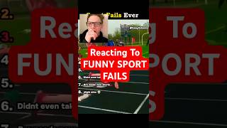 Reacting To The Best Sport Fails! #shorts #funny #reaction #sports #reactionvideo