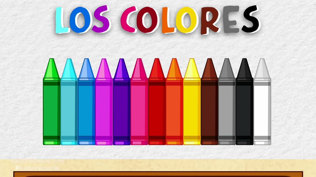 Inscribirse encerrar Ceder Aprender Los Colores Es Divertido para niños. Videos Educativos para La  Escuela. Lunacreciente - YouTube