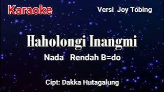 Karaoke Haholongi Inangmi ( Nada Rendah)