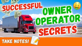 What Do SUCCESSFUL Owner Operators Have in Common? by ET Transport 13,380 views 1 month ago 7 minutes, 29 seconds