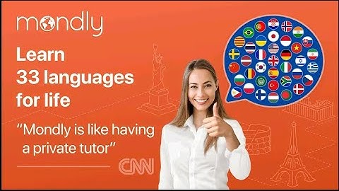 download+install learn 33 languages free Mondly app