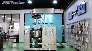 P&M Promixer 200L Double Cylinder Emulsifier Used In Peanut Er Food Mixer With Vacuum Pump Price