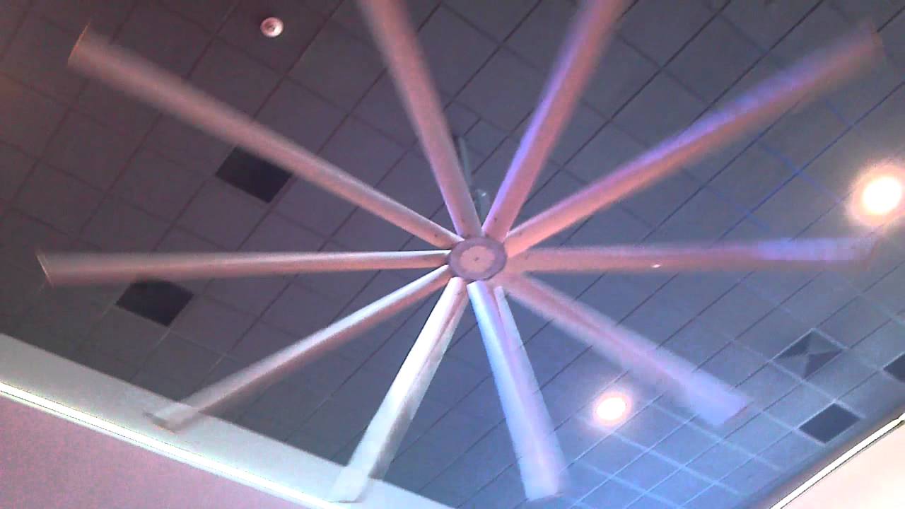 World's largest ceiling fan!! - YouTube