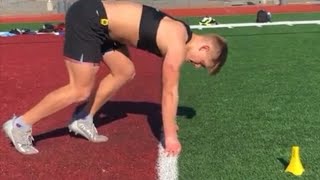 Average 40-Time To Play D1