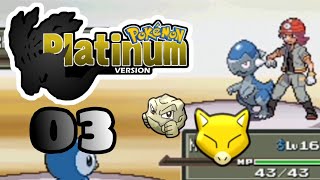 Let's play Pokemon: platinum -03-ABRA & GEODUDE 😀😀- HINDI