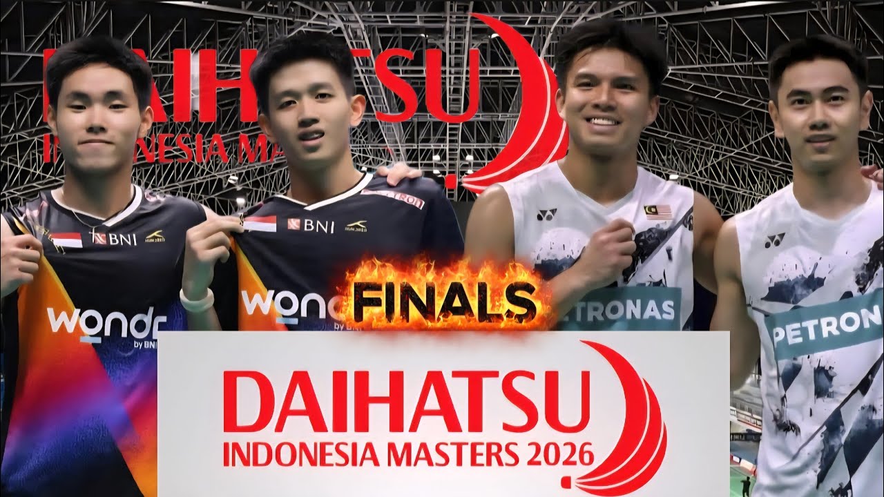 {FINALSS}~Goh S F/Izzanuddin (MAS) VS Raymond/Indra (INA) Daihatsu Indonesia Masters 2026 Badminton